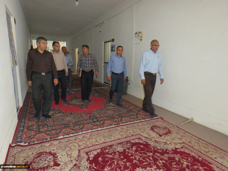 بازدید معاونت فرهنگی دانشجویی دانشگاه فنی و حرفه ای استان فارس و هیات همراه از سلف سرویس و خوابگاه مرکز آموزشی 4 تیرماه98 5